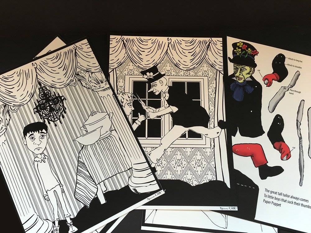 Struwwelpeter Kickstarter Sample DIY Paper Craft