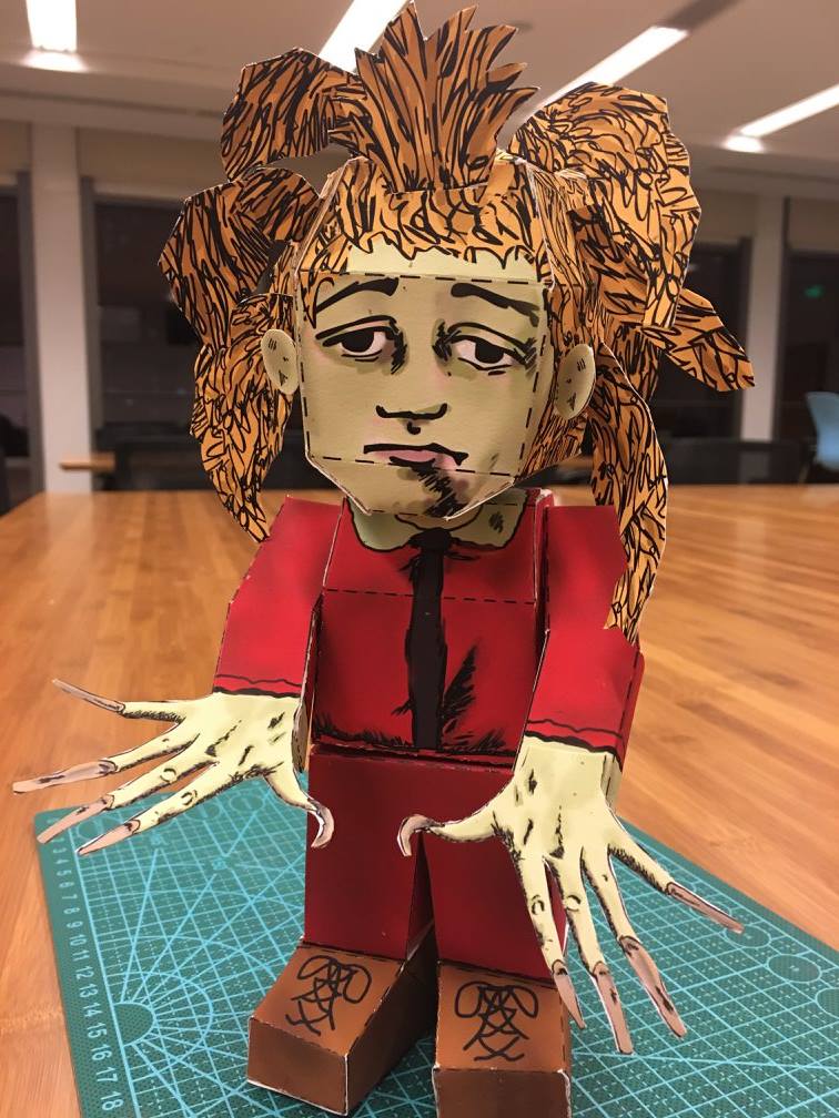 Struwwelpeter Kickstarter Sample DIY Paper Craft