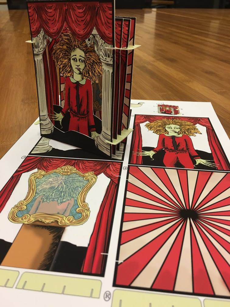 Struwwelpeter Kickstarter Sample DIY Paper Craft