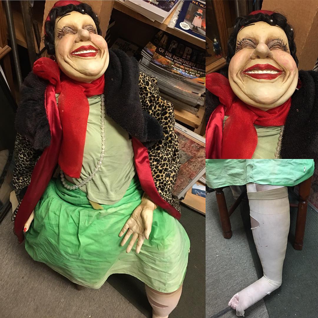 Stuffed Scary Lady