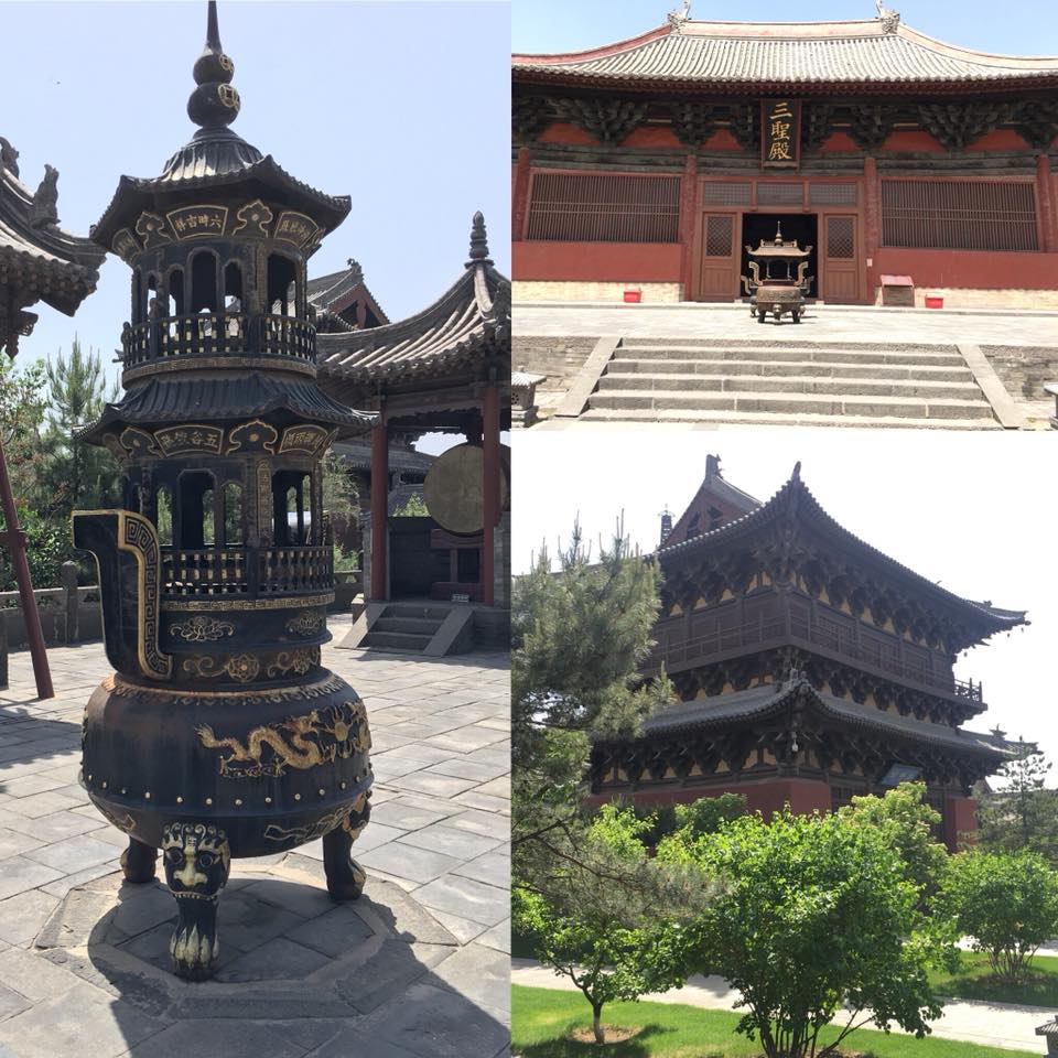 The Datong Drum, the 9 Dragon Wall, the New City Wall, the Shuanha Monastery, the Huayan Temple.