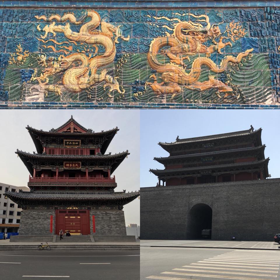 The Datong Drum, the 9 Dragon Wall, the New City Wall, the Shuanha Monastery, the Huayan Temple.
