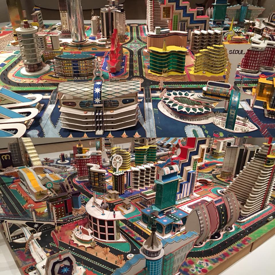 MoMA: Bodys Isek Kingelez: City Dreams - so amazing.