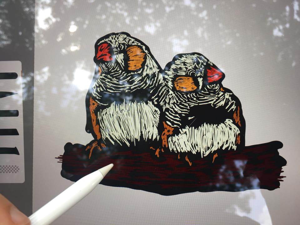 ipaddrawingI may have finally transitioned all my drawing to my iPad which means that a huge portion of my studio practice can happen anywhere. See: the park. (Julie - this one is for you.)