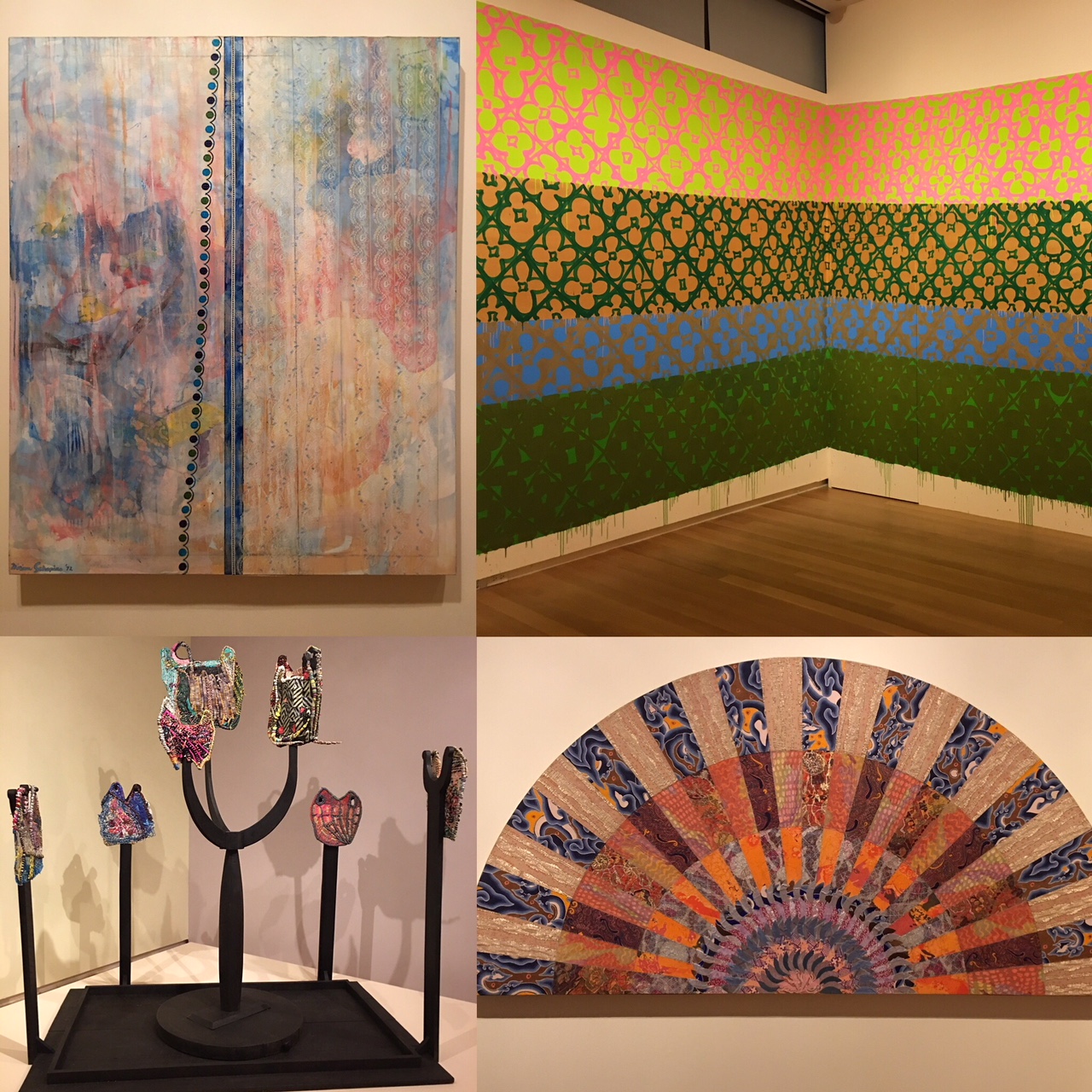 MADMuseum: "Surface/Depth - The Decorative After Miriam Schapiro" | Derrick Adams: "Sanctuary" | Tanya Aguiñiga: "Craft & Care" | "La Frontera: Encounters Along the Border" | MAD Process Lab: Anna Riley "The Softening of Stone"